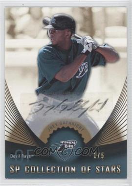 2005 Upper Deck SP Collection - SP Collection of Stars - Signatures #CS-JG - Joey Gathright /5