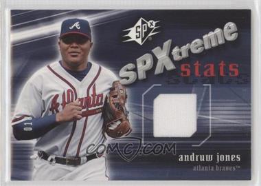 2005 Upper Deck SP Collection - SPXtreme Stats - Materials #SS-AJ - Andruw Jones /130