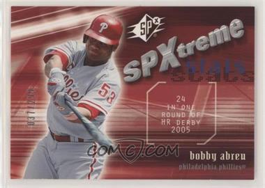 2005 Upper Deck SP Collection - SPXtreme Stats #SS-BA - Bobby Abreu /299