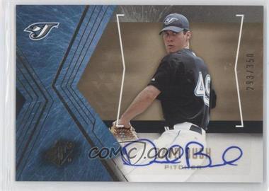 2005 Upper Deck SP Collection - SPx - Autographed #28 - Dave Bush /350