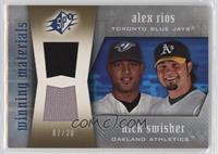 Alex Rios, Nick Swisher #/20