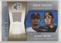 Oliver Perez, Johan Santana #/20