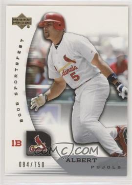 2005 Upper Deck Sportsfest - SportsFest Chicago [Base] #MLB5 - Albert Pujols /750