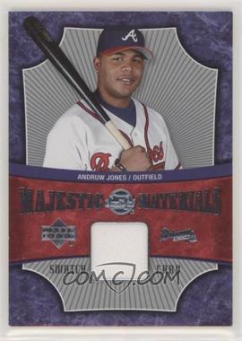 2005 Upper Deck Sweet Spot - Majestic Materials #MM-AJ - Andruw Jones