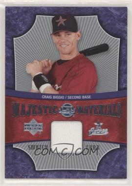 2005 Upper Deck Sweet Spot - Majestic Materials #MM-CB - Craig Biggio