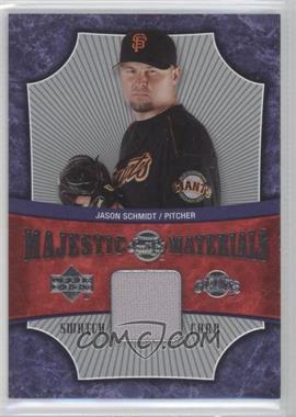 2005 Upper Deck Sweet Spot - Majestic Materials #MM-JS - Jason Schmidt