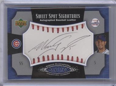 2005 Upper Deck Sweet Spot - Sweet Spot Signatures - Red Stitched Black Ink #SS-NG - Nomar Garciaparra /175