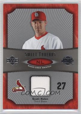 2005 Upper Deck Sweet Spot - Sweet Threads #ST-SR - Scott Rolen