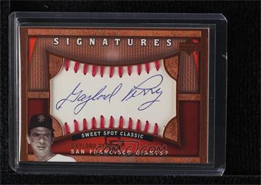 2005 Upper Deck Sweet Spot Classic - Sweet Spot Signatures #GP - Gaylord Perry