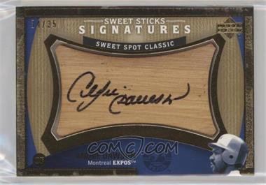 2005 Upper Deck Sweet Spot Classic - Sweet Sticks Signatures #AD - Andre Dawson /35