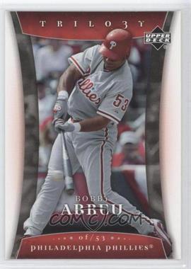 2005 Upper Deck Trilogy - [Base] #10 - Bobby Abreu