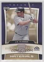 J.D. Closser #/75