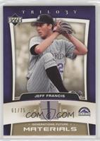 Jeff Francis #/75