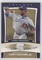 Yhency Brazoban [EX to NM] #/75