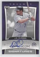 J.D. Closser #/99