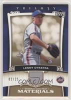 Lenny Dykstra #/25