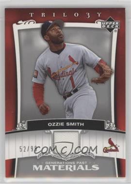 2005 Upper Deck Trilogy - Generations Past - Materials #PA-OS - Ozzie Smith /99