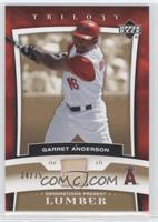 Garret Anderson #/75