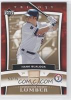 Hank Blalock #/75