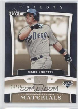 2005 Upper Deck Trilogy - Generations Present - Gold Materials #PR-ML - Mark Loretta /25