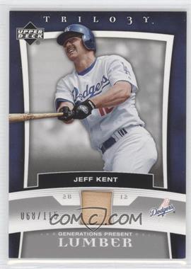 2005 Upper Deck Trilogy - Generations Present - Lumber #PR-JK - Jeff Kent /115