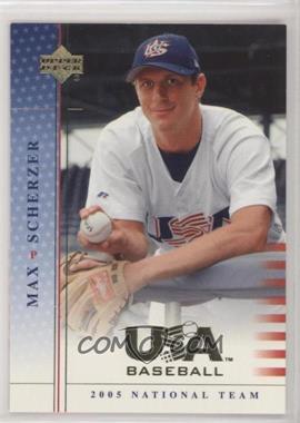 2005 Upper Deck USA Baseball - 2005 National Team #USA56 - Max Scherzer