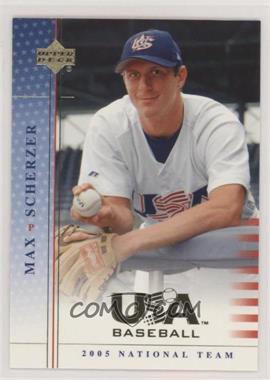 2005 Upper Deck USA Baseball - 2005 National Team #USA56 - Max Scherzer