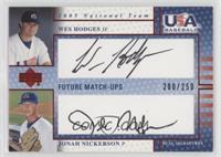 Wes Hodges, Jonah Nickerson #/250