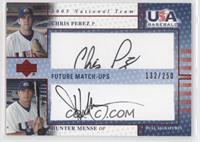 Chris Perez, Hunter Mense #/250