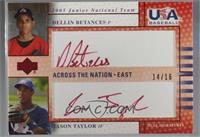 Dellin Betances, Jason Taylor [Noted] #/16