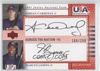 Adrian Cardenas, Marcus Lemon #/250