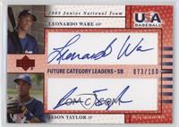 Leonardo Ware, Jason Taylor #/100