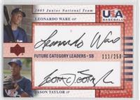 Leonardo Ware, Jason Taylor #/250