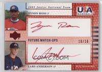Tyson Ross, Lars Anderson [Noted] #/16
