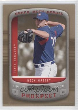 2005 Upper Deck Update - [Base] - Gold #149 - Nick Masset /150