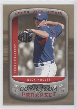 2005 Upper Deck Update - [Base] - Gold #149 - Nick Masset /150