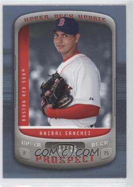 2005 Upper Deck Update - [Base] - Platinum #103 - Anibal Sanchez /25