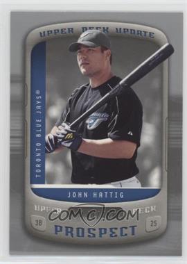 2005 Upper Deck Update - [Base] - Silver #132 - John Hattig /450