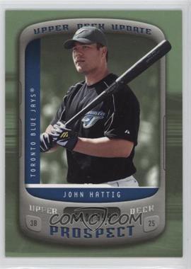 2005 Upper Deck Update - [Base] #132 - John Hattig /599