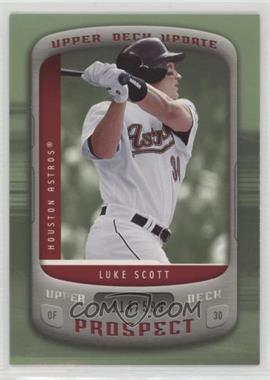 2005 Upper Deck Update - [Base] #140 - Luke Scott /599