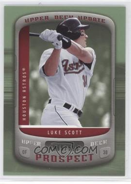 2005 Upper Deck Update - [Base] #140 - Luke Scott /599