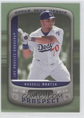 2005 Upper Deck Update - [Base] #159 - Russell Martin /599