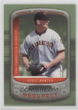 2005 Upper Deck Update - [Base] #161 - Scott Munter /599