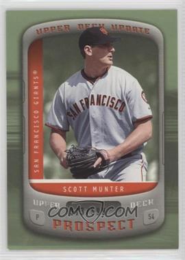 2005 Upper Deck Update - [Base] #161 - Scott Munter /599 [Noted]