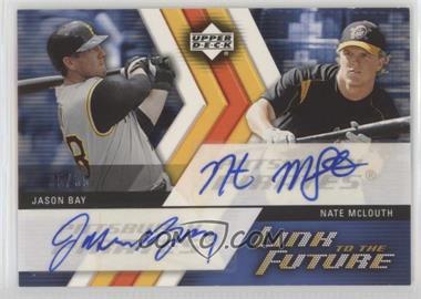 2005 Upper Deck Update - Link to the Future Dual Signatures #LF-MB - Jason Bay, Nate McLouth /35