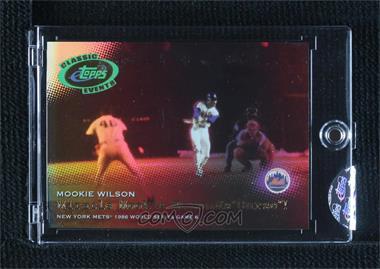 2005 eTopps Classic Events - [Base] #CE12 - Mookie Wilson [Uncirculated]