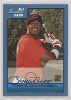 Prospect Autograph - Chris Dickerson [EX to NM] #/500