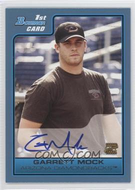 2006 Bowman - Prospects - Blue #B119 - Prospect Autograph - Garrett Mock /500