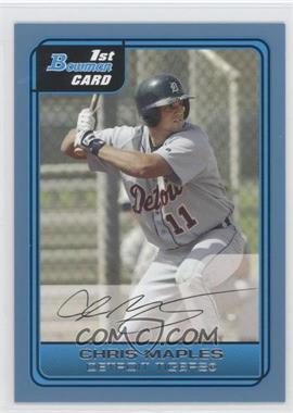 2006 Bowman - Prospects - Blue #B45 - Chris Maples /500