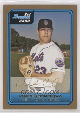 2006 Bowman - Prospects - Gold #B59 - Vince Cordova